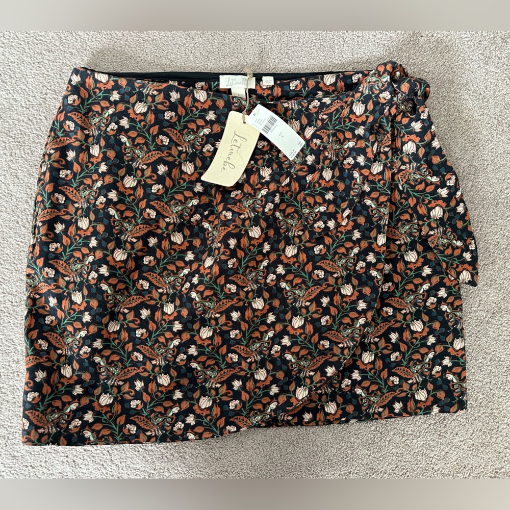 Anthropologie Floral Skirt